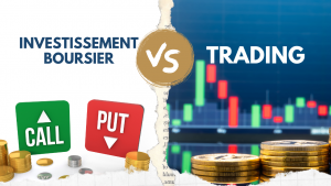 Investissement en bourse VS Trading